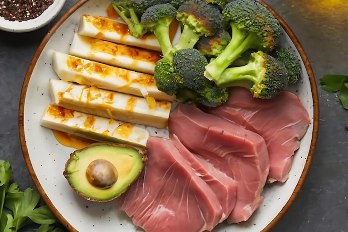 Zdrowe posiłki z niską zawartością węglowodanów w diecie ketogenicznej
